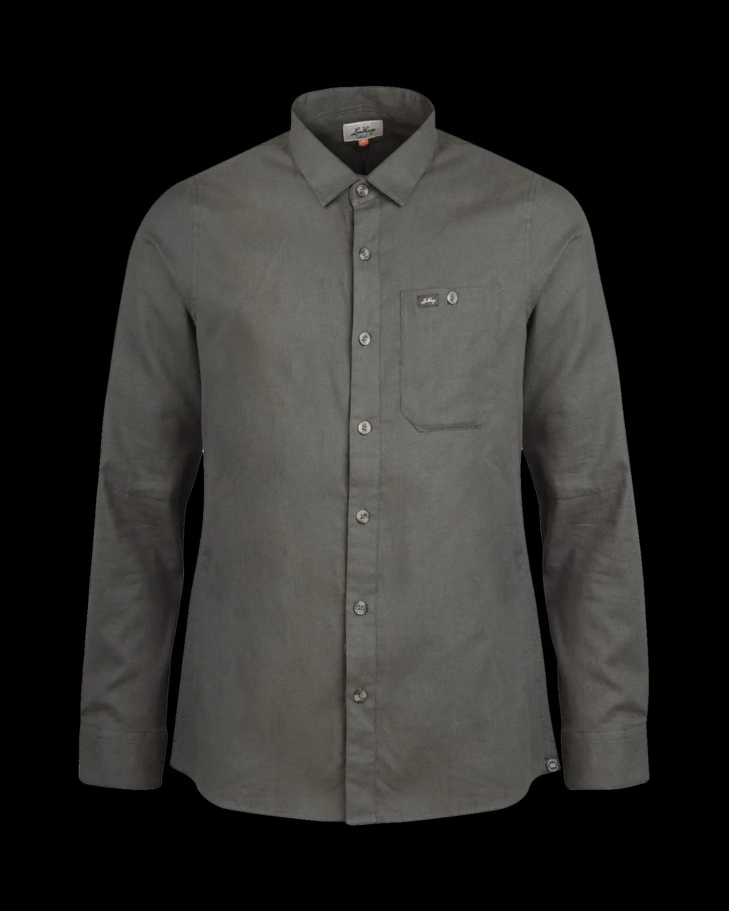 Lundhags Ekren Solid Ms LS Shirt Dark Agave Clearance