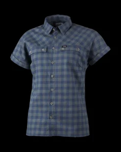 Lundhags Ekren Ws SS Shirt Deep Blue Fashion