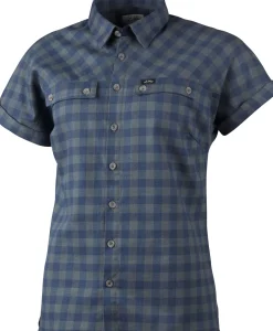 Lundhags Ekren Ws SS Shirt Deep Blue Fashion