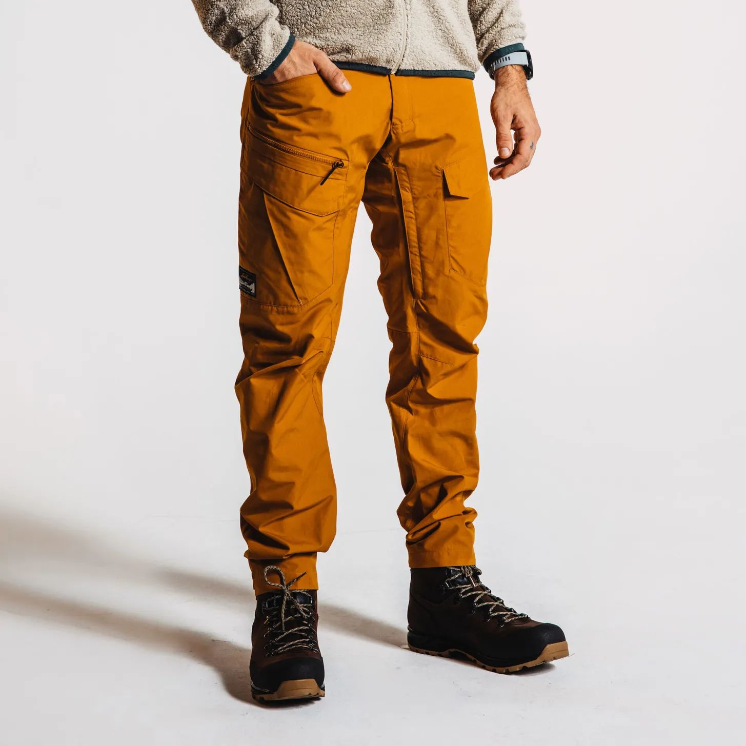 Lundhags Fulu Cargo Stretch Hybrid Pant M Dark Gold Best