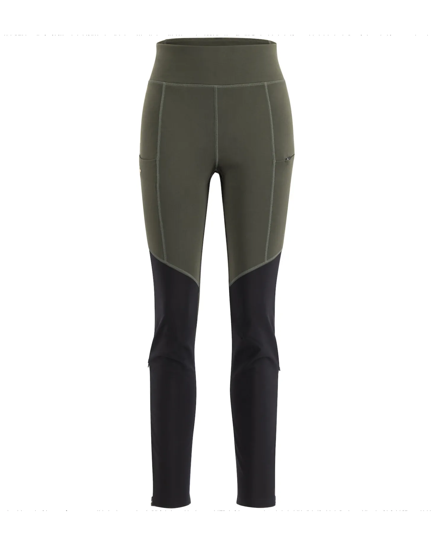 Lundhags Fulu Wool Tights W DK Forest green/ Black Hot