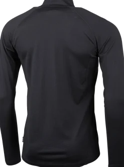 Lundhags Gimmer Merino Lt Ms 1/2 Zip Black Cheap