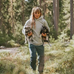 Lundhags Järpen Hoodie W Light Grey Hot