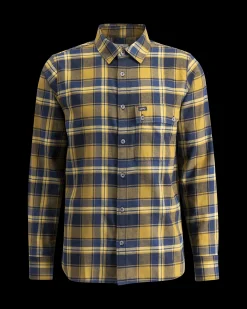 Lundhags Järpen Plaid Flannel Shirt Olive Flash Sale