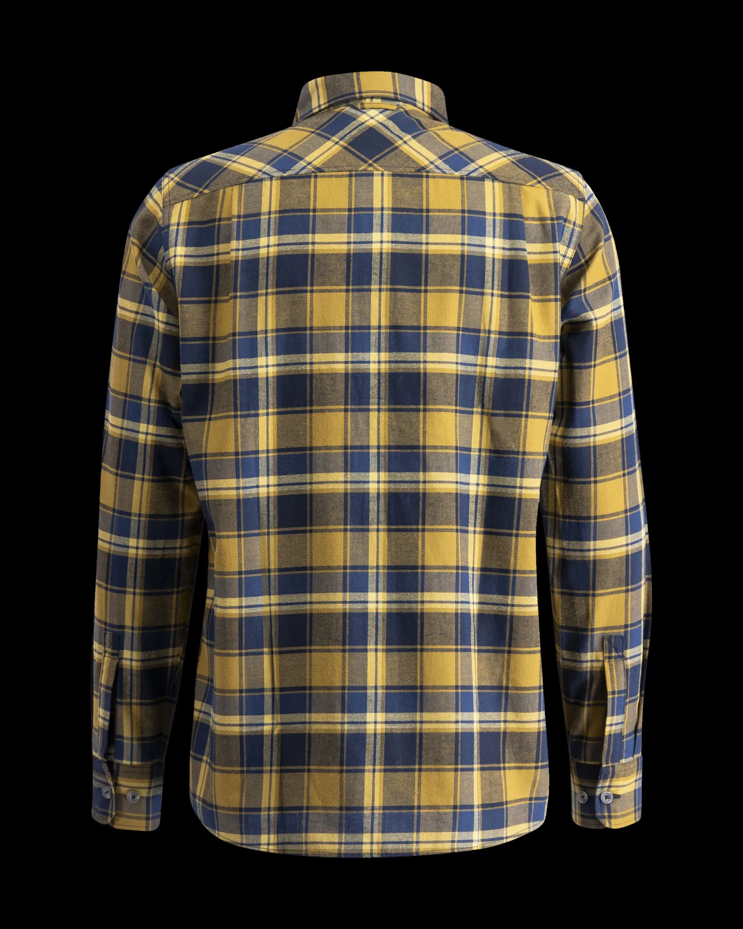 Lundhags Järpen Plaid Flannel Shirt Olive Flash Sale