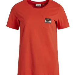 Lundhags Knak Ws Tee Lively Red Clearance