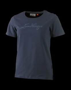 Lundhags Ws Tee Deep Blue Sale
