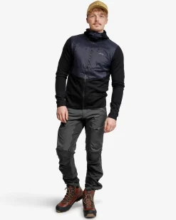 Lundhags Padje Merino Block Hoodie M Black Fashion