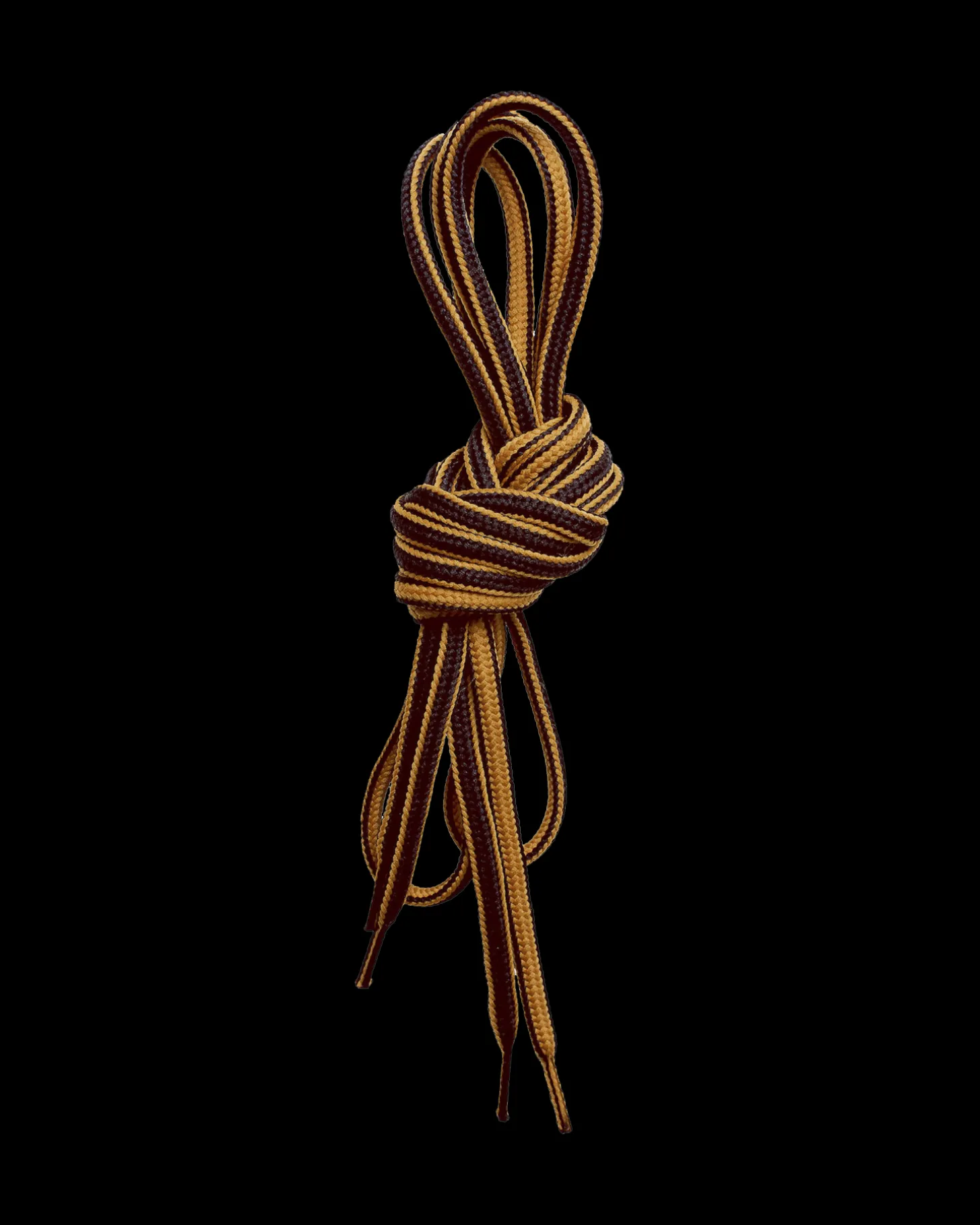 Lundhags Round Shoe Laces 150cm Yellow/Brown Online
