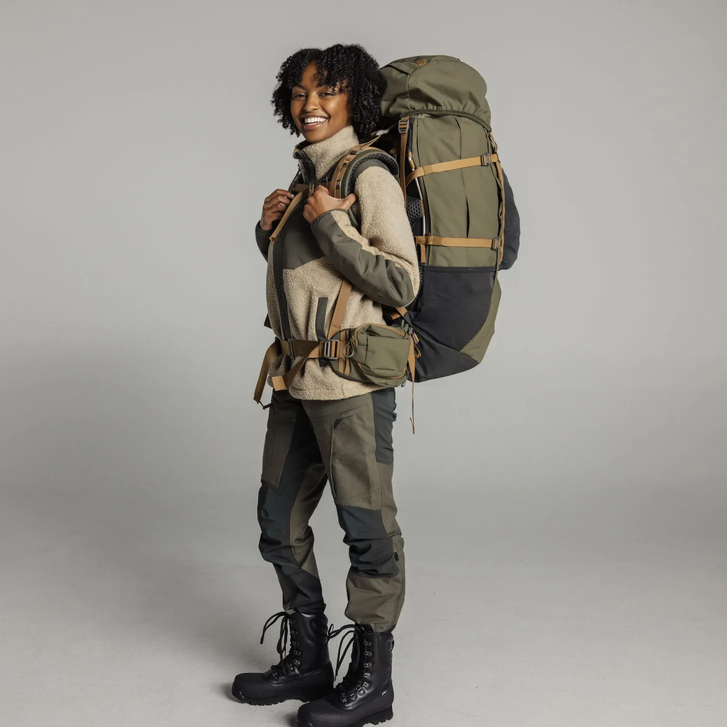 Lundhags Saruk Pro 75 L Regular Short Forest Green Best