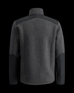 Lundhags Saruk Wool Pile Mid Full Zip M Charcoal Best