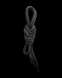 Lundhags Shoe Laces 180cm Black/Grey Shop