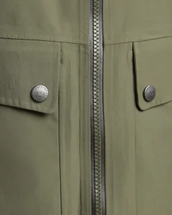 Lundhags Stockholm Waterproof Parka W Forest Green Clearance