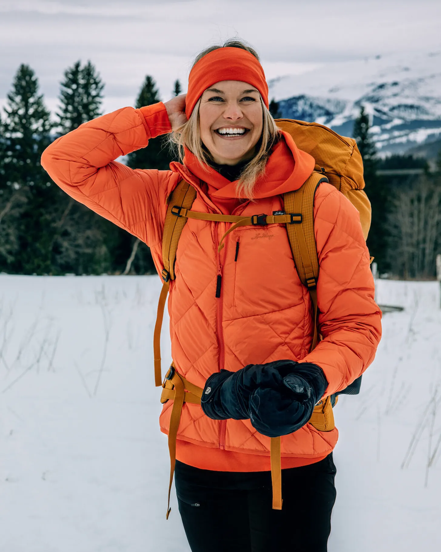 Lundhags Tived Down Jacket W Lively Red Cheap