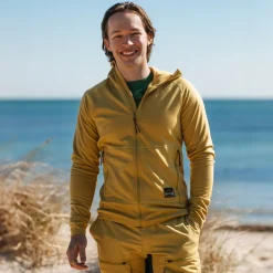 Lundhags Tived Merino Hoodie M Straw Best Sale