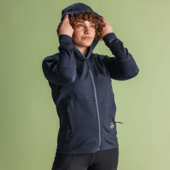 Lundhags Tived Merino Hoodie W Deep Blue Best Sale
