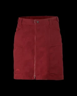 Lundhags Tiven II Ws Skirt Dark Red Outlet